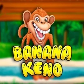 Banana Keno slot logo by Caleta Gaming at Roibets CasinoBanana Keno