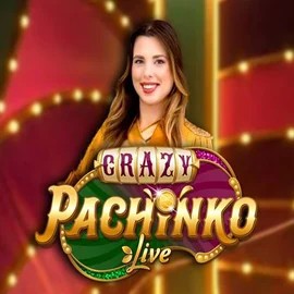 Crazy Pachinko logo by Evolution at Roibets Casino