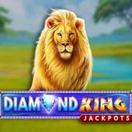 Diamond King Jackpots slot icon by SpinPlay Games, available at Roibets Casino