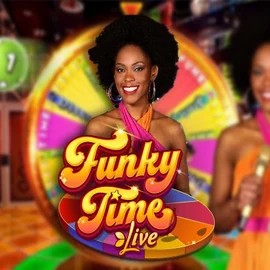 Funky Time casino game by Evolution – featured logo at Roibets Casino