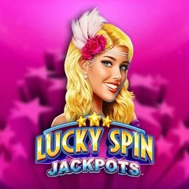 Lucky Spin Jackpots game by Novomatic – logo hosted on Roibets Casino